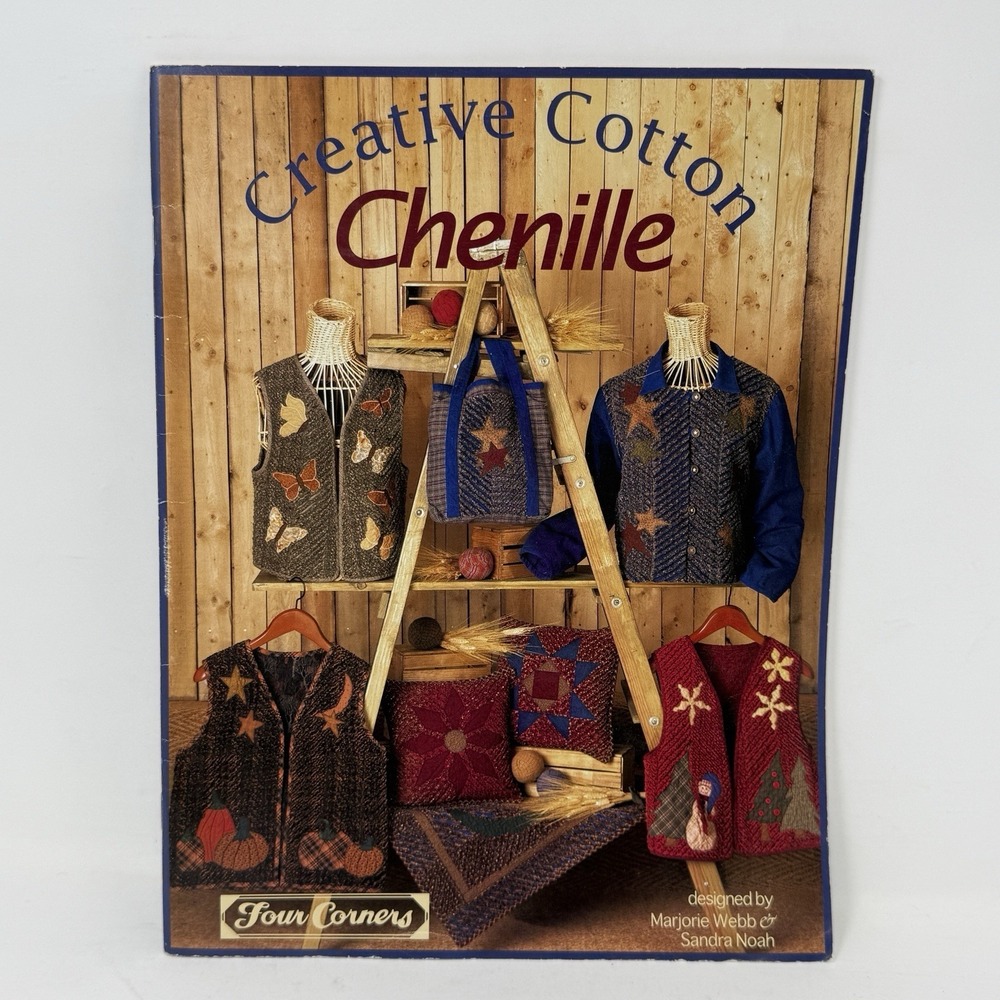 Creative Cotton Chenille Four Corners 5 Pattern Projects Instruction Booklet
